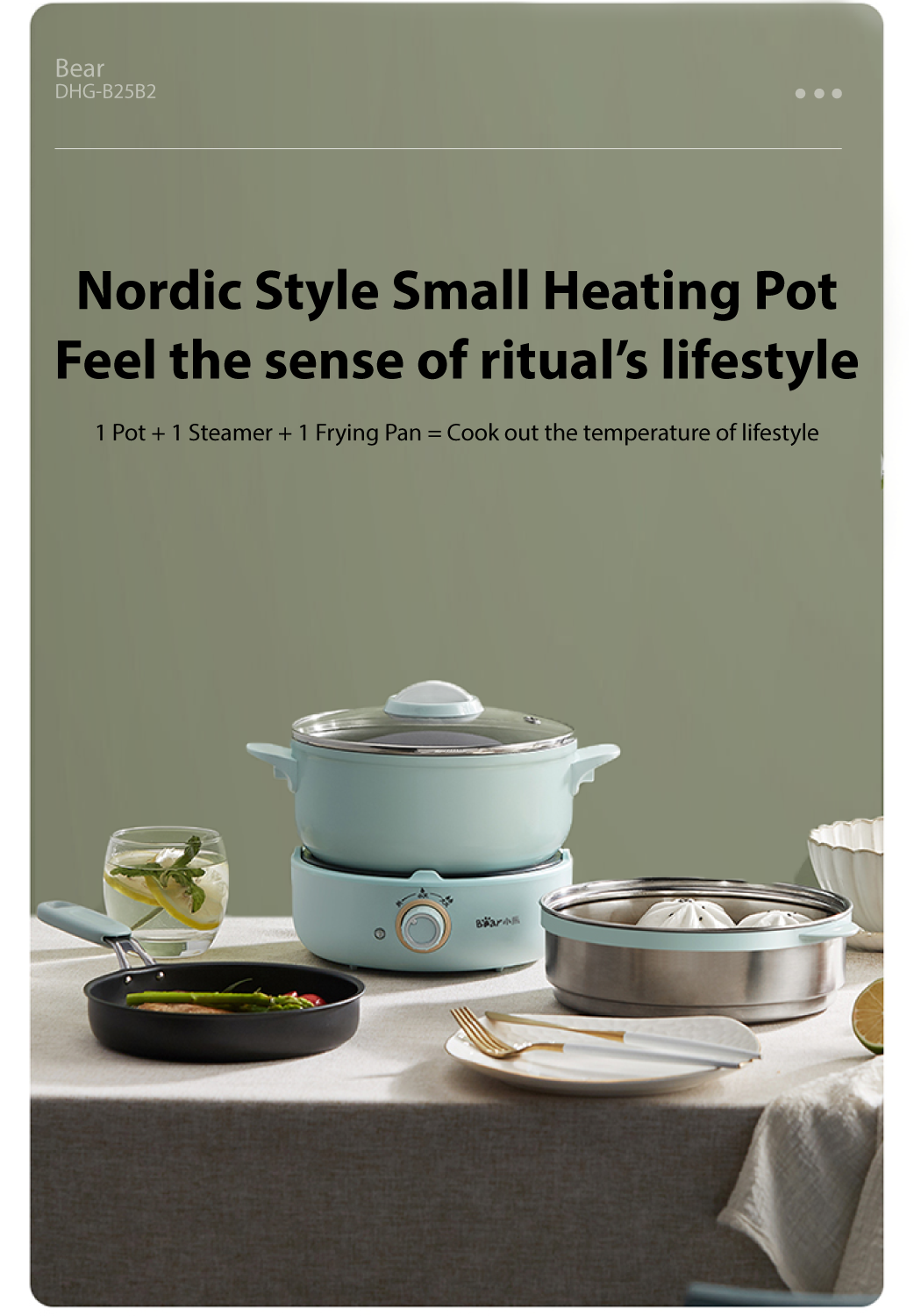 nordic sense steamer deluxe