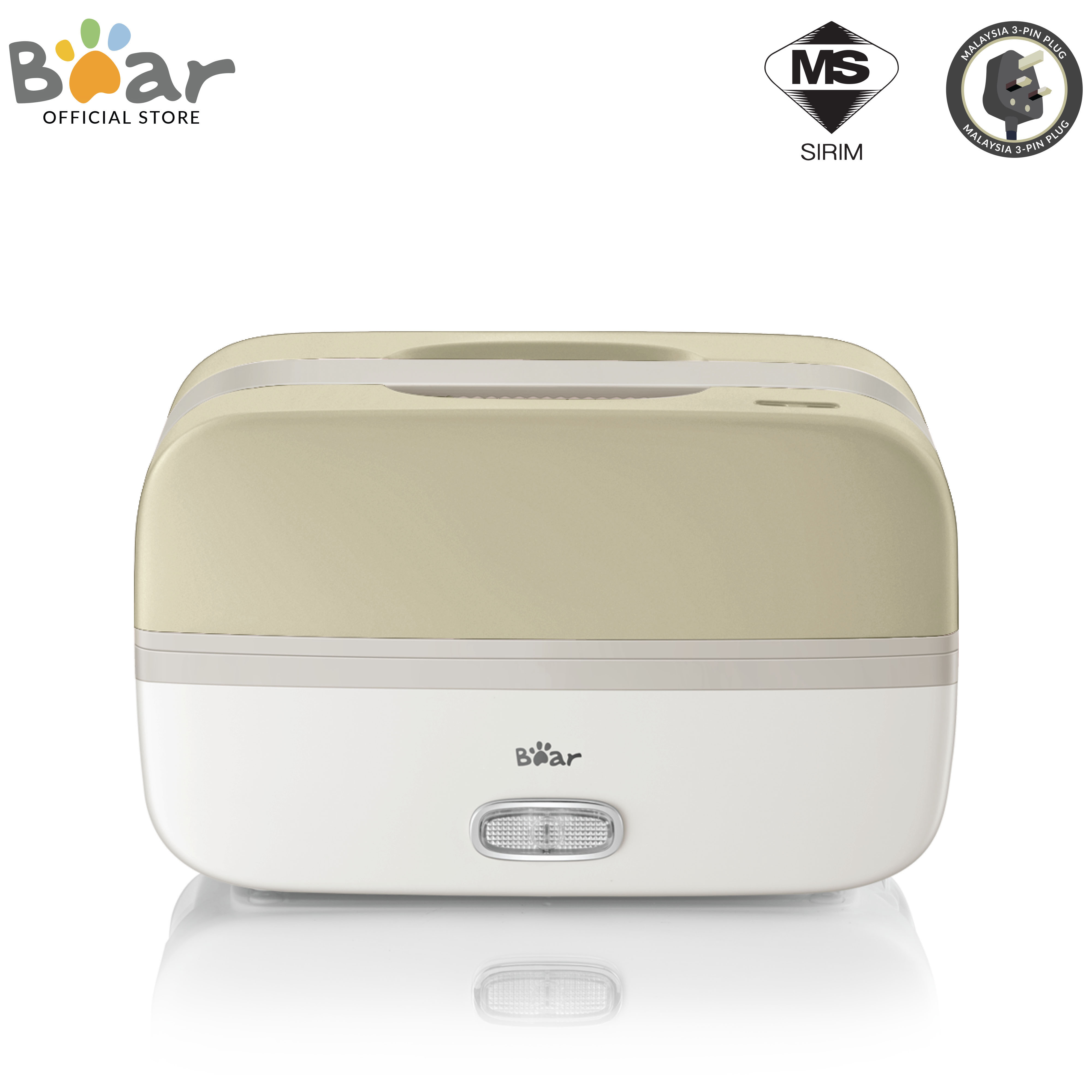 Bear Electric Heating Lunch Box DFHB10J2 Apricot